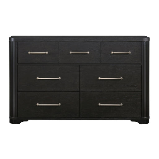 Home Elegance Gilbert Charcoal Dresser And Mirror