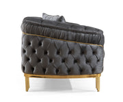 Galaxy Home Vanessa Gray Loveseat