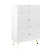 Acme Furniture Gaines White High Gloss Chest