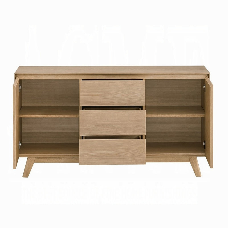 Acme Furniture Kasem Oak Server
