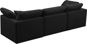 Meridian Furniture Plush Cream Velvet Modular Sofa