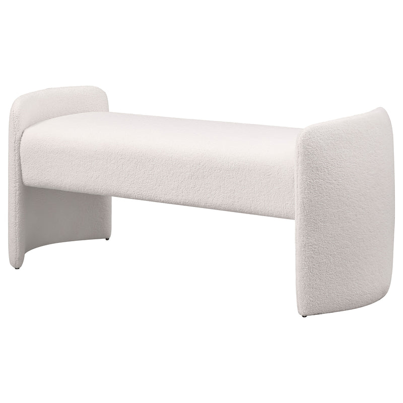 Coaster Furniture Peoria Ivory White Accent Bench