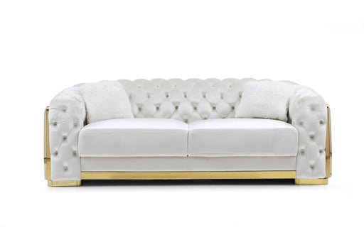 Glory Furniture Lexi Ivory Sofa