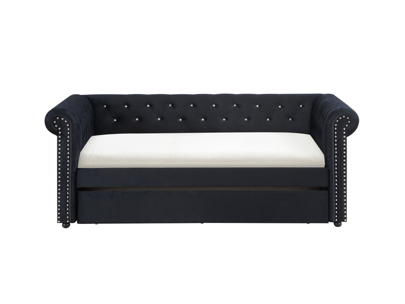 Crown Mark Ellie Black Daybed