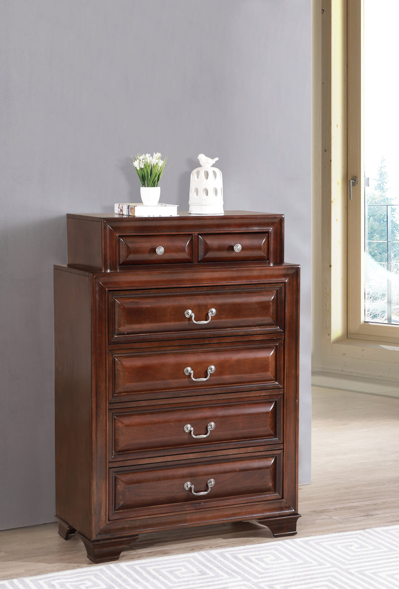 Glory Furniture LaVita Cappuccino Chest