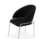 Galaxy Home Onyx Black Chairs