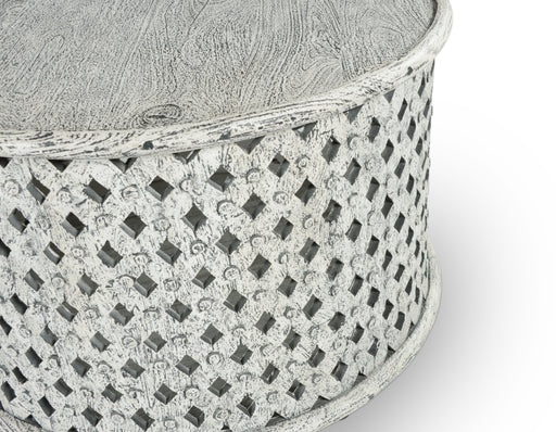 Steve Silver Samir Aged Alabaster Cocktail Table