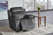 New Classic Furniture Tango Gray Glider Power Footrest Recliner