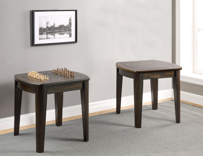 Steve Silver Diletta Dark Walnut Game End Table