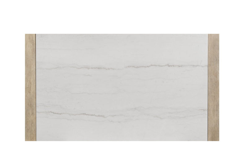 Global Furniture D1321 Light Grey White Dining Table