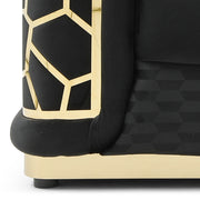 Glory Furniture Talia Black Loveseat