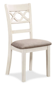 New Classic Furniture Cori Gray 5pc Round Dining Set