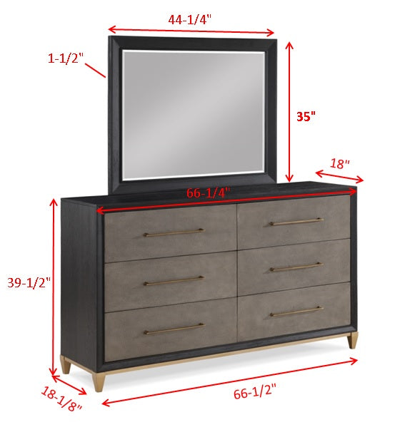 Crown Mark Payson Mirror