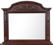 Glory Furniture Lyndon Cherry Framed Mirror