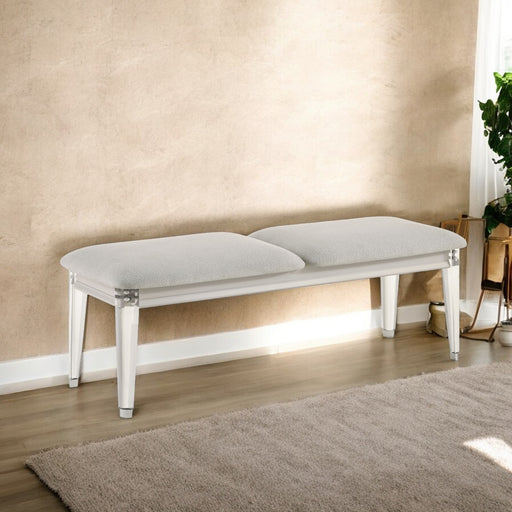 Acme Furniture Laveda Light Gray Bench