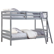 Coaster Furniture Rhea Grey Twin Over Twin Bunk Bed