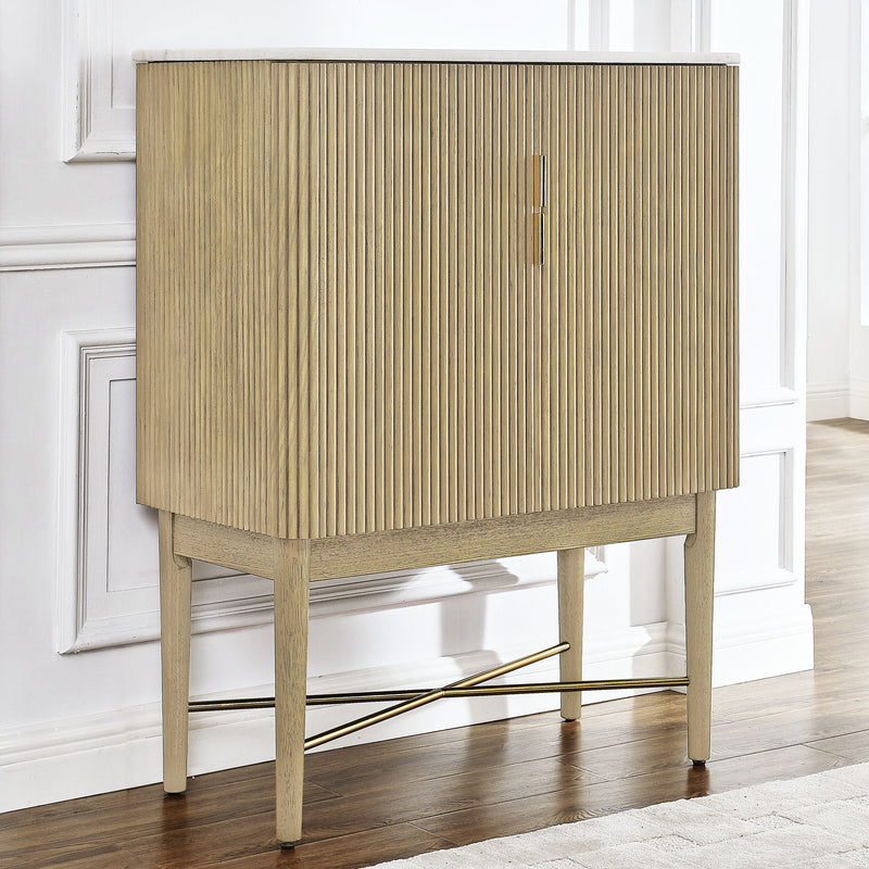 Steve Silver Vida Black WIne Cabinet