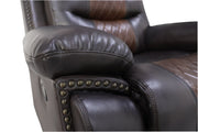 New Classic Furniture Nikko Brown Glider Recliner