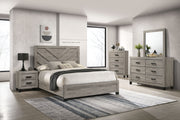 Acme Furniture Mari Light Gray Queen Bed