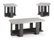 Crown Mark Boris 3pc Cocktail Table Set