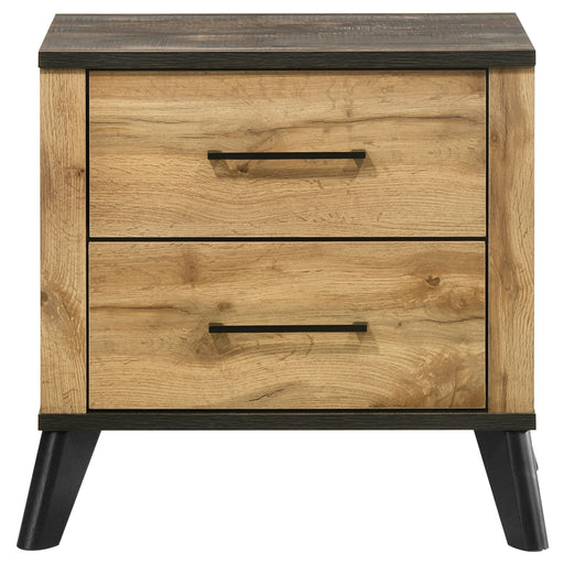 Coaster Furniture Kaywood Weathered Brown Natural Nightstand