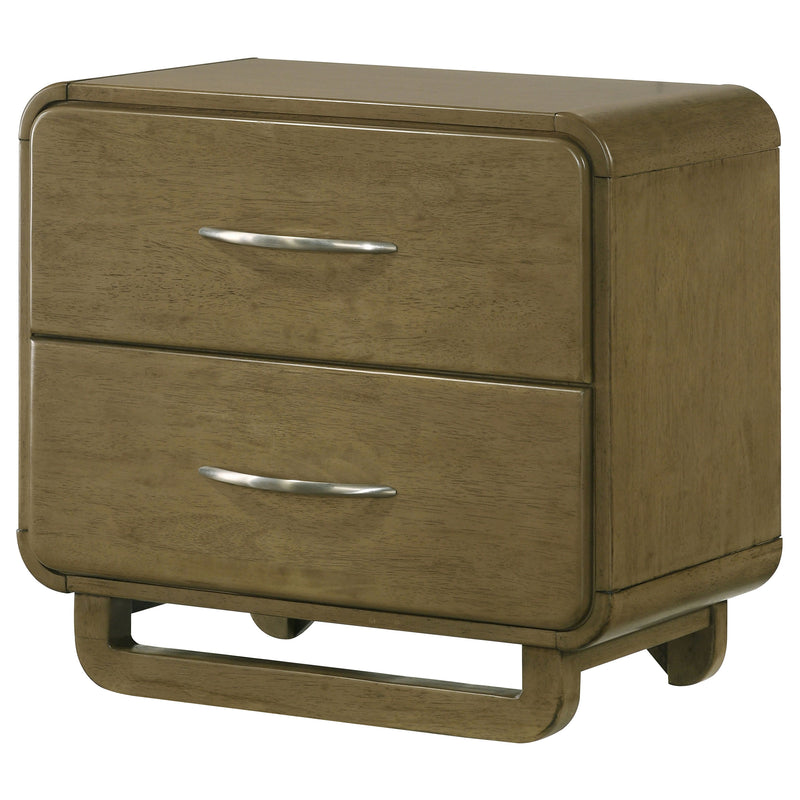 Coaster Furniture Amsbury Nutmeg Brown Nightstand