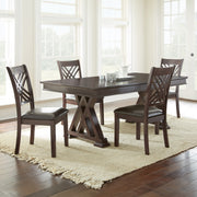 Steve Silver Adrian Dark Brown 5pc Dining Room Set