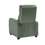 Home Elegance Parsons Gray Push Back Reclining Chair