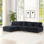 Galaxy Home Bentley Gray Setup 1 Sectional