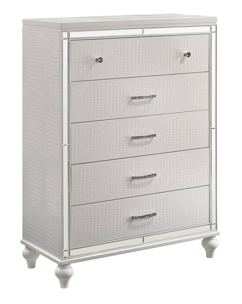 New Classic Furniture Valentino White Chest