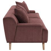 Coaster Furniture Elizabeth Red Extra Long Sofa