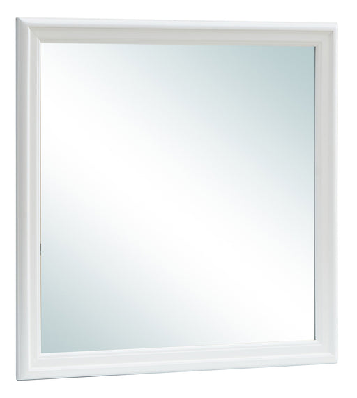 Glory Furniture Lorana White Pearl Mirror
