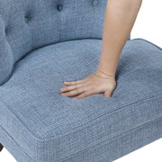 Home Elegance Melrose Dark Gray Accent Chair