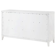 Coaster Furniture Marielle Distressed White 6 Drawer Dresser