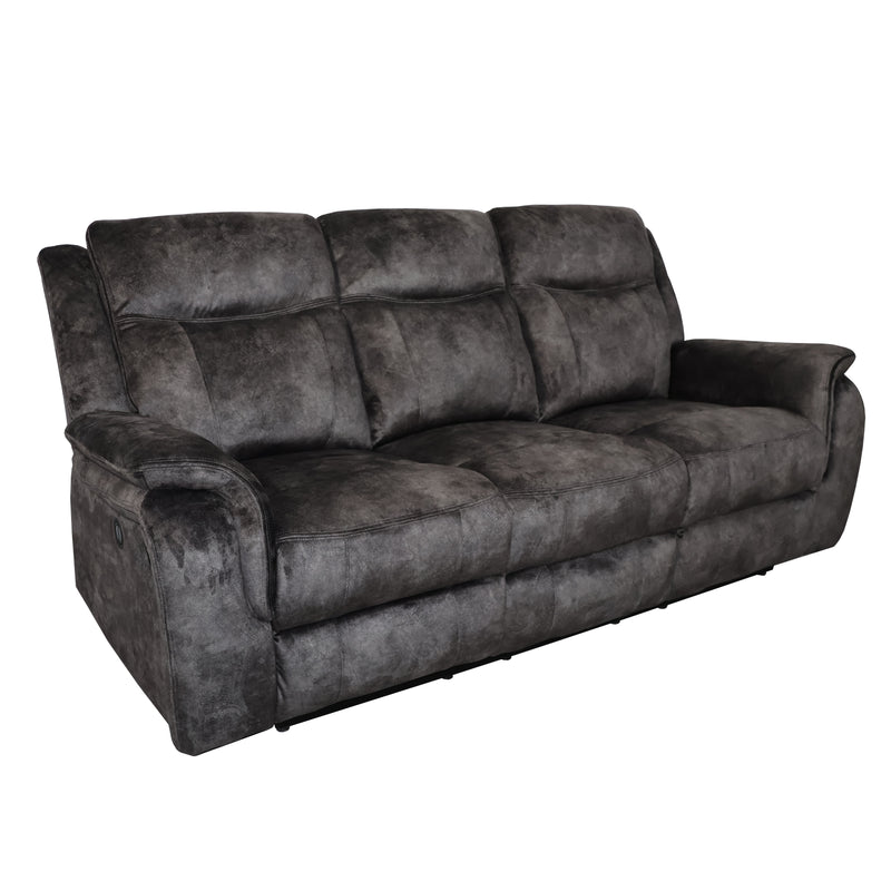 New Classic Furniture Park City Slate Gray Power Sofa