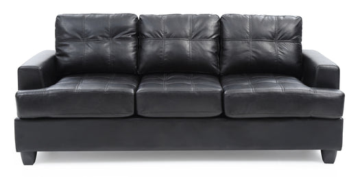 Glory Furniture Sandridge Black PU Sofa