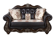 New Classic Furniture Maximus Brown Loveseat