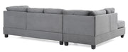 Glory Furniture Malone Black Sectional