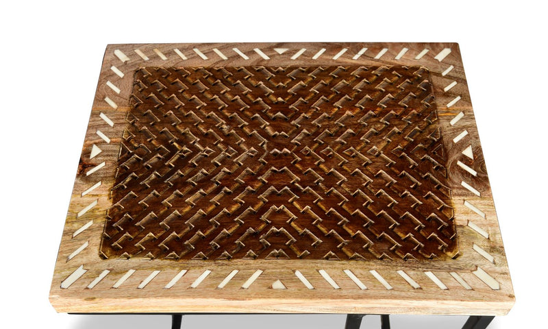 Steve Silver Parris Natural Sofa Server Table