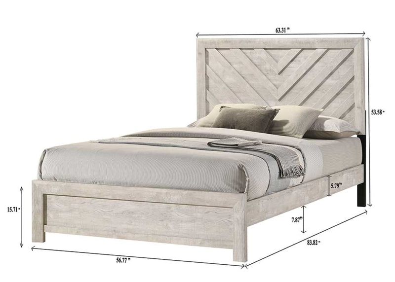 Crown Mark Valor Queen Bed