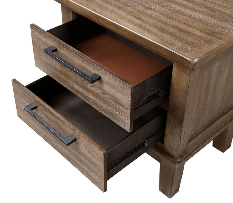 New Classic Furniture Cagney Chestnut Nightstand