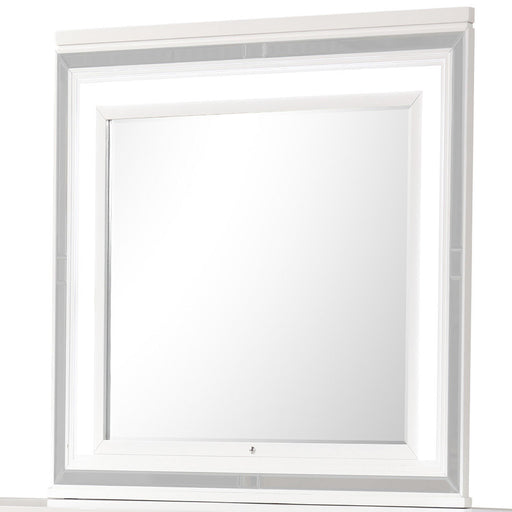 Glory Furniture Genoa White Mirror