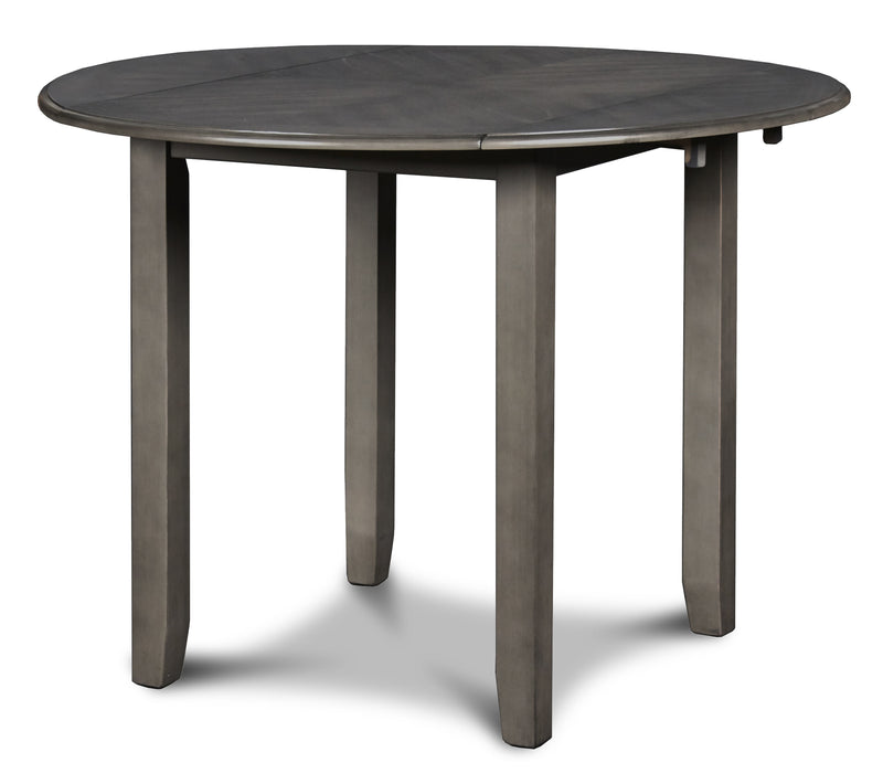 New Classic Furniture Gia Cherry 42 Inch Drop Leaf 3pc Dining Set