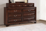 Glory Furniture LaVita Cappuccino Dresser