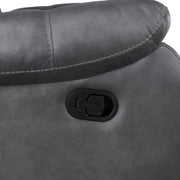 New Classic Furniture Morello Gray Sofa with Dual Recliner