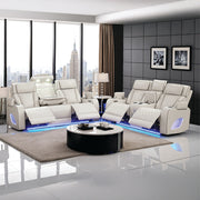 Galaxy Home Fortuner Gray 2pc Living Room Set