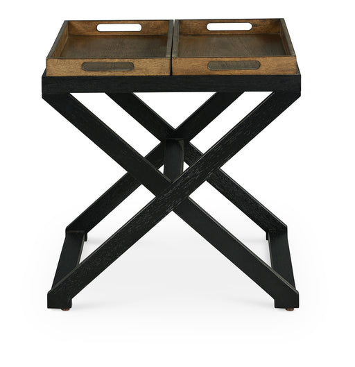 Steve Silver Topeka Brown Walnut End Table