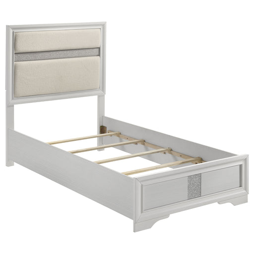 Coaster Furniture Miranda White Twin Panel Bed