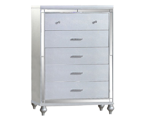 Galaxy Home Sterling Silver Drawer Chest
