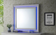Glory Furniture Lorana Silver Champagne LED Mirror